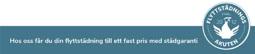 flyttstädningsakuten i boden slogan